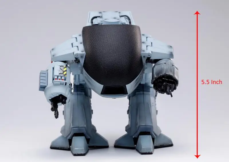Hiya Toys ROBOCOP ED-209 битва поврежденная версия в масштабе 1:18 4-дюймовая фигурка Acton со