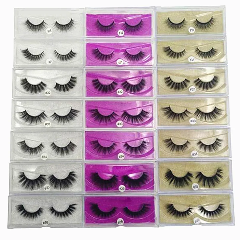 Ресницы 3D норковые ресницы натуральные объемные мягкие ручной работы Длинные