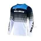 Мужская футболка Willbros SE Pro, с длинным рукавом, для езды на горном велосипеде, мотокроссе