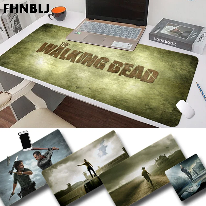 

The Walking Dead Vintage Cool Customized laptop Gaming mouse pad Size for Mouse Keyboards Mat Mousepad for boyfriend Gift
