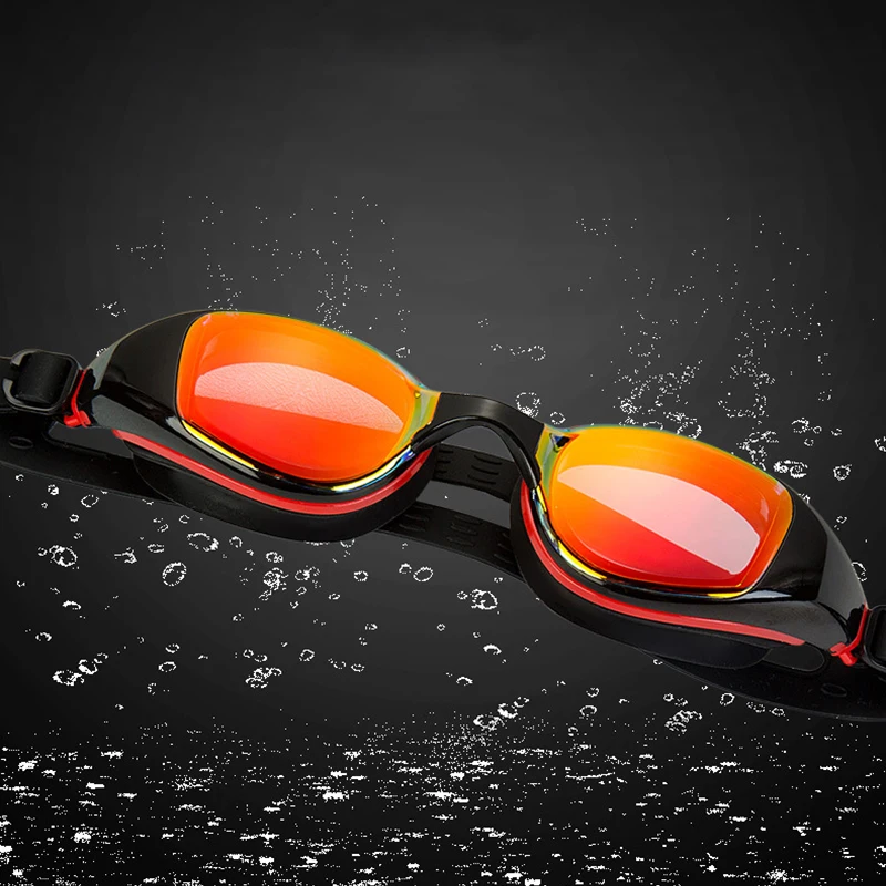Профессиональные очки для плавания на открытом воздухе защита от запотевания