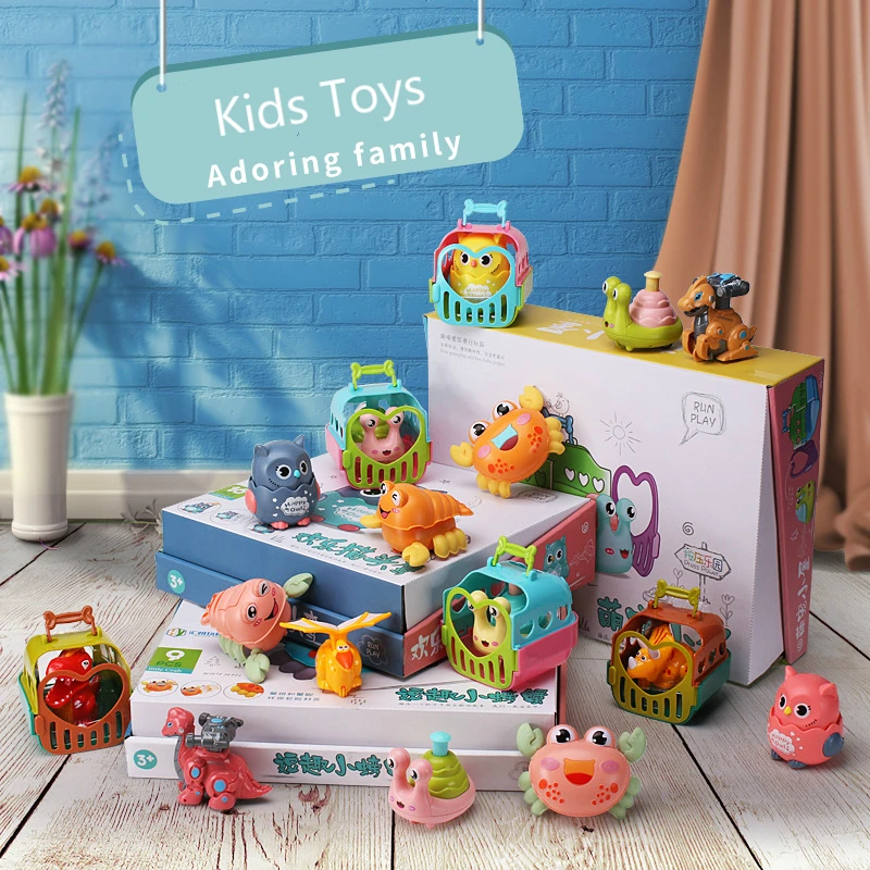 2021 New Under 14 Kids Toys Press Sliding Owl Boy Dinosaur Toy Girl Cute Plaything Animal Model Action Figure Halloween Gift | Игрушки и