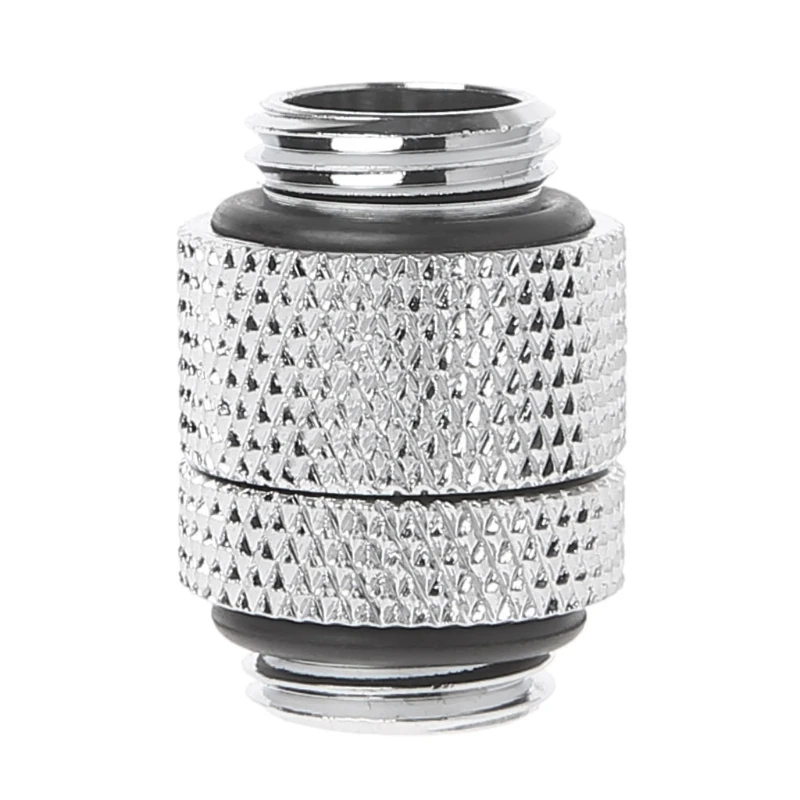 Двойная наружная резьба из латуни G1/4 соединитель с вращающейся трубкой на 360