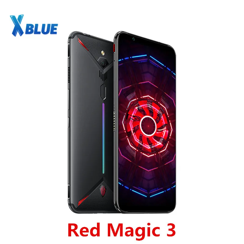 EU Version Nubia Red Magic 3 Mobile phone 8GB 128GB 6.65&quot Snapdragon 855 Fingerprint Front 48.0MP Rear 16.0MP 5000mAh Game Phone |