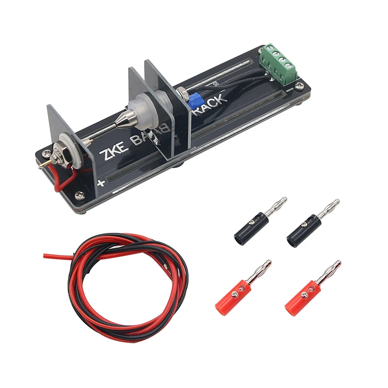 

32650 26650 21700 AAA 18650 Quad 4 Battery Test Stand Battery Holder 10A