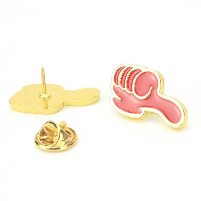 Компания награда отличный сотрудник булавки палец вверх брошь значок для