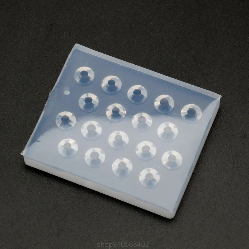 

6mm Flat Diamond DIY Crystals Silicone Resin Casting Mold Pendant Jewelry Tools N16 20 Dropshipping