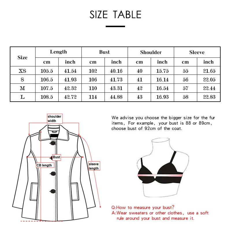 

PUDI A37011 Real Wool Coat Jacket Overcoat Women's Winter Warm Coat Genuine Inside Winter Coat