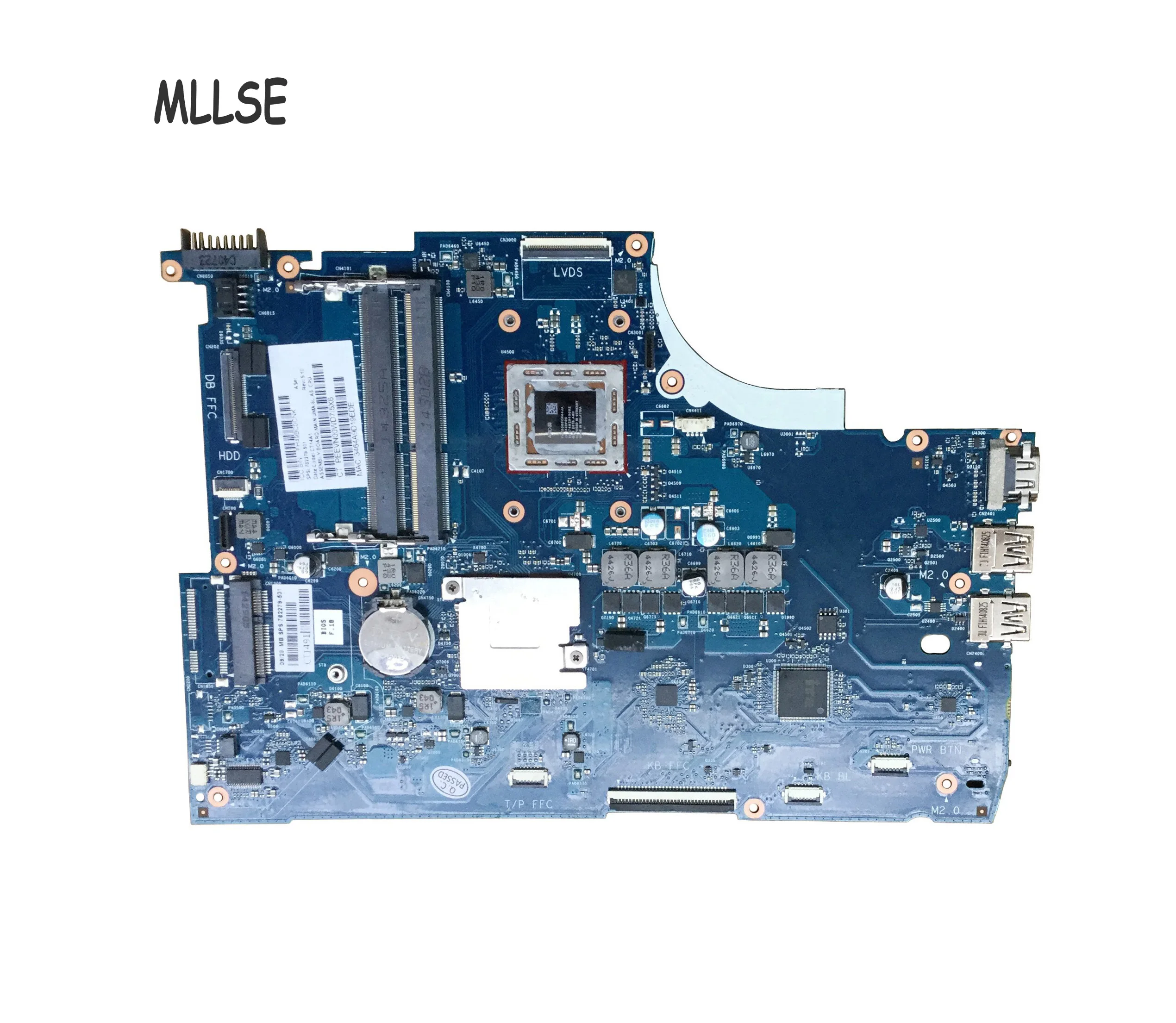 

782279-501 782279-001 FOR HP 15Q-Z M6-N series Laptop Motherboard 6050A2626301-MN-A01 Mainboard