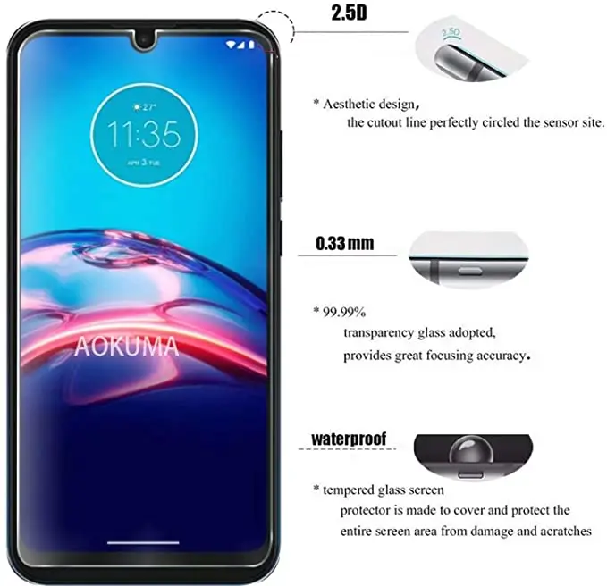Закаленное стекло для Motorola Moto G9 G8 G10 G30 E6 G E6s E6i E7 Power Plus Pro Защита экрана One Action Vision