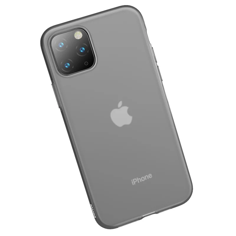 Жидкий силиконовый чехол Baseus для iPhone 11 Pro Max, силиконовый чехол, чехол для iPhone 11 Pro, чехол для телефона, чехол - Цвет: Black