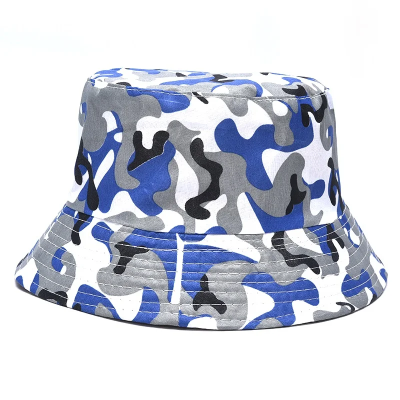 

Spring Summer Bucket Hat Men Women Casual Camouflage Fisherman Hat Sunshade Sunscreen Travel Casual Outdoor Hat Cap