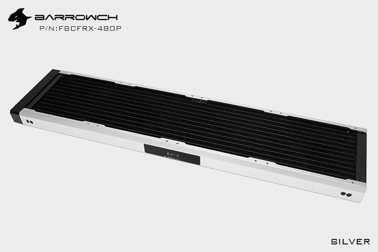 Модульный медный радиатор Barrowch 360 мм модельный ряд + температурный монитор OLED