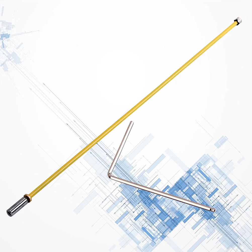 

Двухходовой регулируемый стержень 490 мм, двухходовой стержень фермы для гитары с гаечным ключом (желтый)