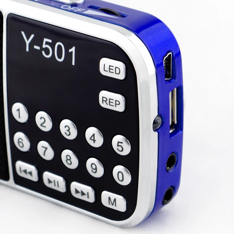 Портативный радио высокой мощности MP3-плеер цифровой аудио музыкальный плеер с