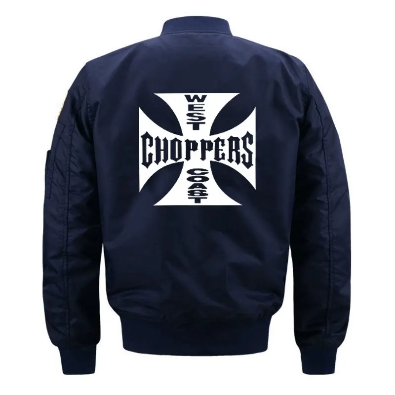 Мужские летающие куртка уличная Slim Fit летать пилота для мужчин West Coast Choppers