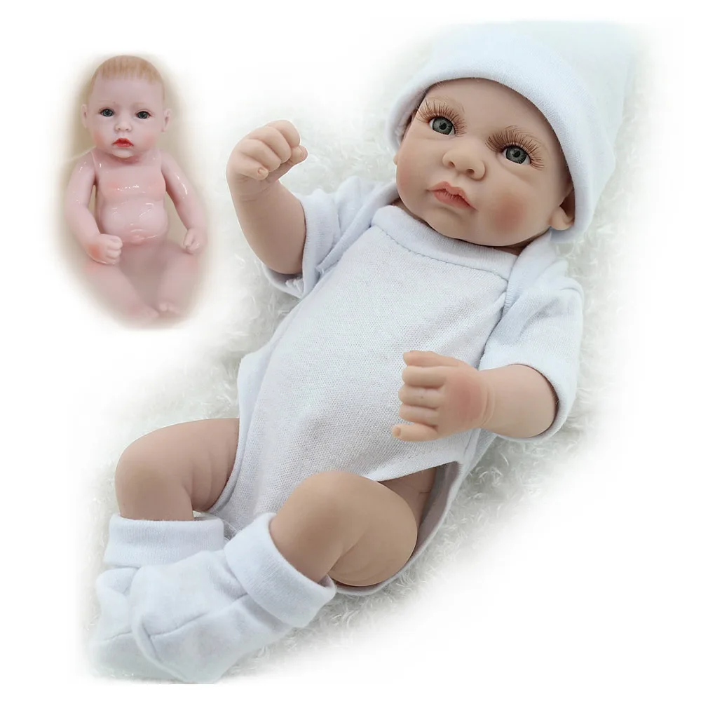 Полностью Силиконовые Детские Мини-куклы Reborn, 10 дюймов, 25 см, Bebe Alive, Детские Игрушки для ванны, реалистичные игрушки Menina для малышей, реалистичные игрушки для игр, подарок