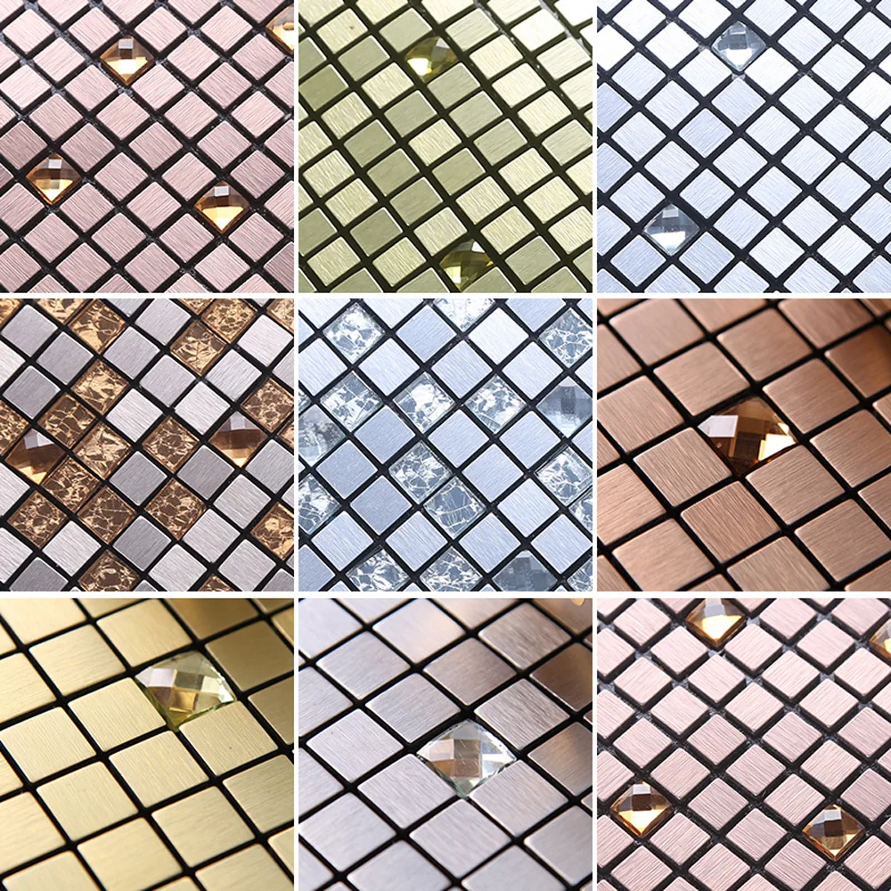 1 Piece 30x30cm Backsplash Decal Kitchen Bathroom Wall Tiles Decor Home Stickers Self Adhesives Mosaic Tile |