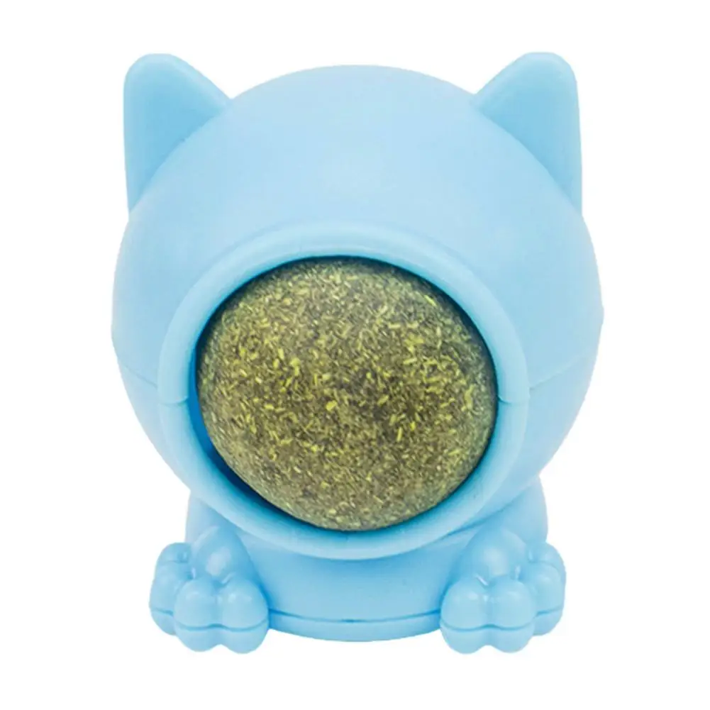 

Игрушки для кошек, лижущий игрушечный мяч для кошек, кошачья мята, молярная Чистка зубов и игра в мяч для котят