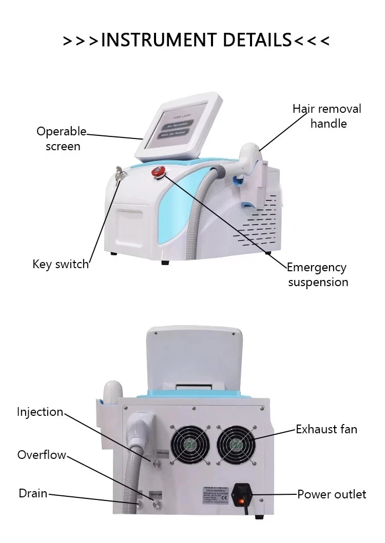 

2021 Portable Diode Laser Diode Hair Removal /808nm Diode Laser Hair Removal Machine /diode Laser Portable