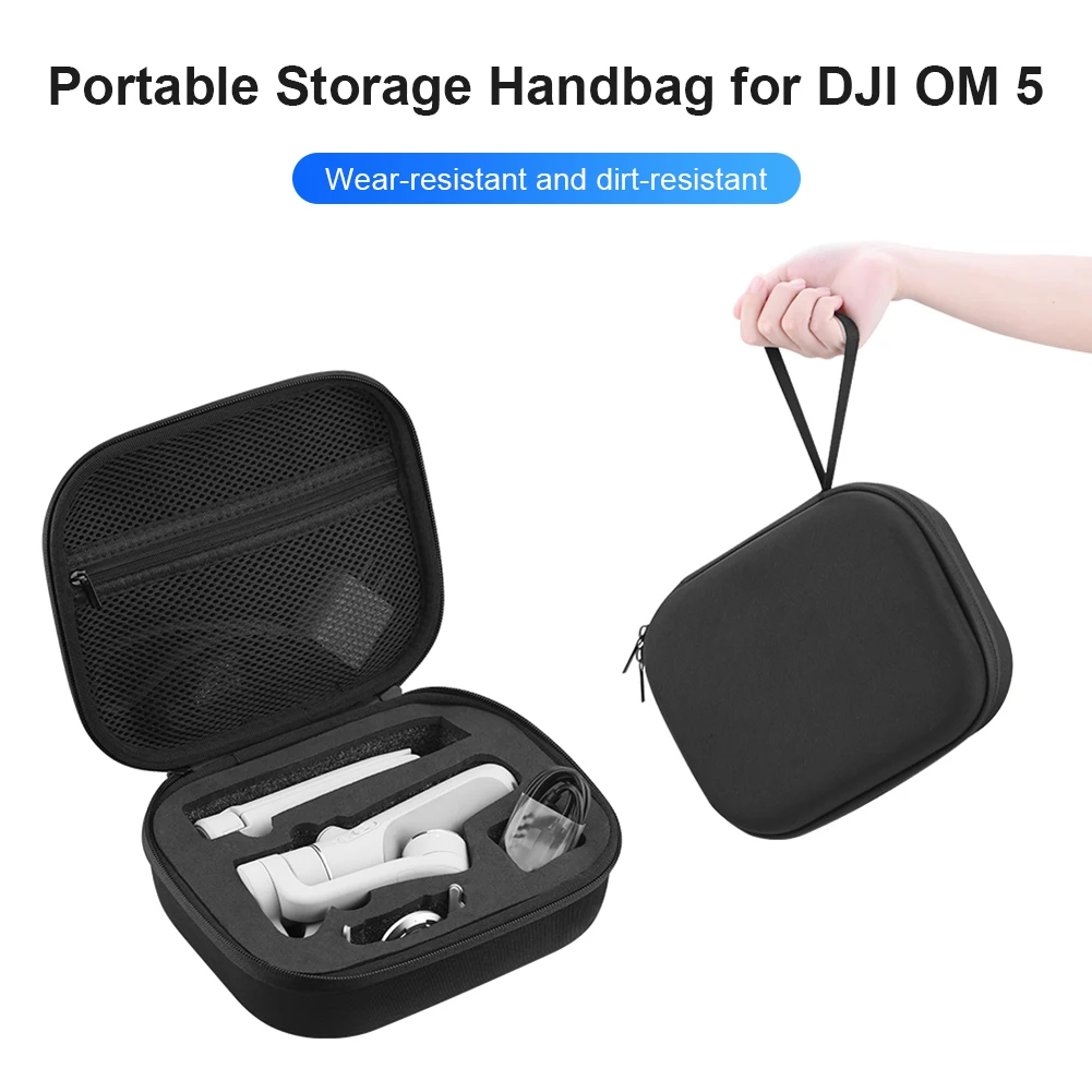 

Portable Storage Bag For DJI OM 5 Carrying Case Zip Pouch Protective Cover For DJI OM 5 Protective Cover Drone Handbag Accessory