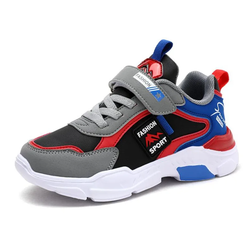 Кроссовки детские кожаные повседневная обувь для бега с воздушной подушкой