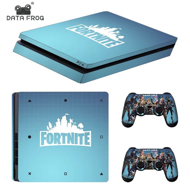Fortnites PS4 Pro кожи Стикеры крепость ночь Sony Playstation 4 консоль 2 контроллеры