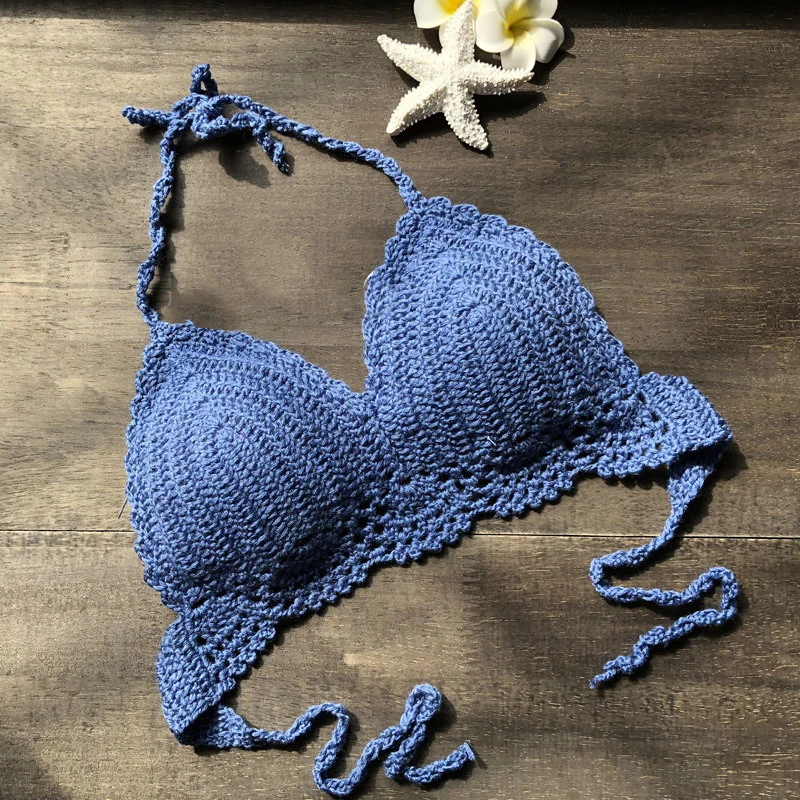 

Women Sexy Slim Solid Color Bra Tops Ladies Fashion Summer Beach Beachwear Bikini Holiday Vocation