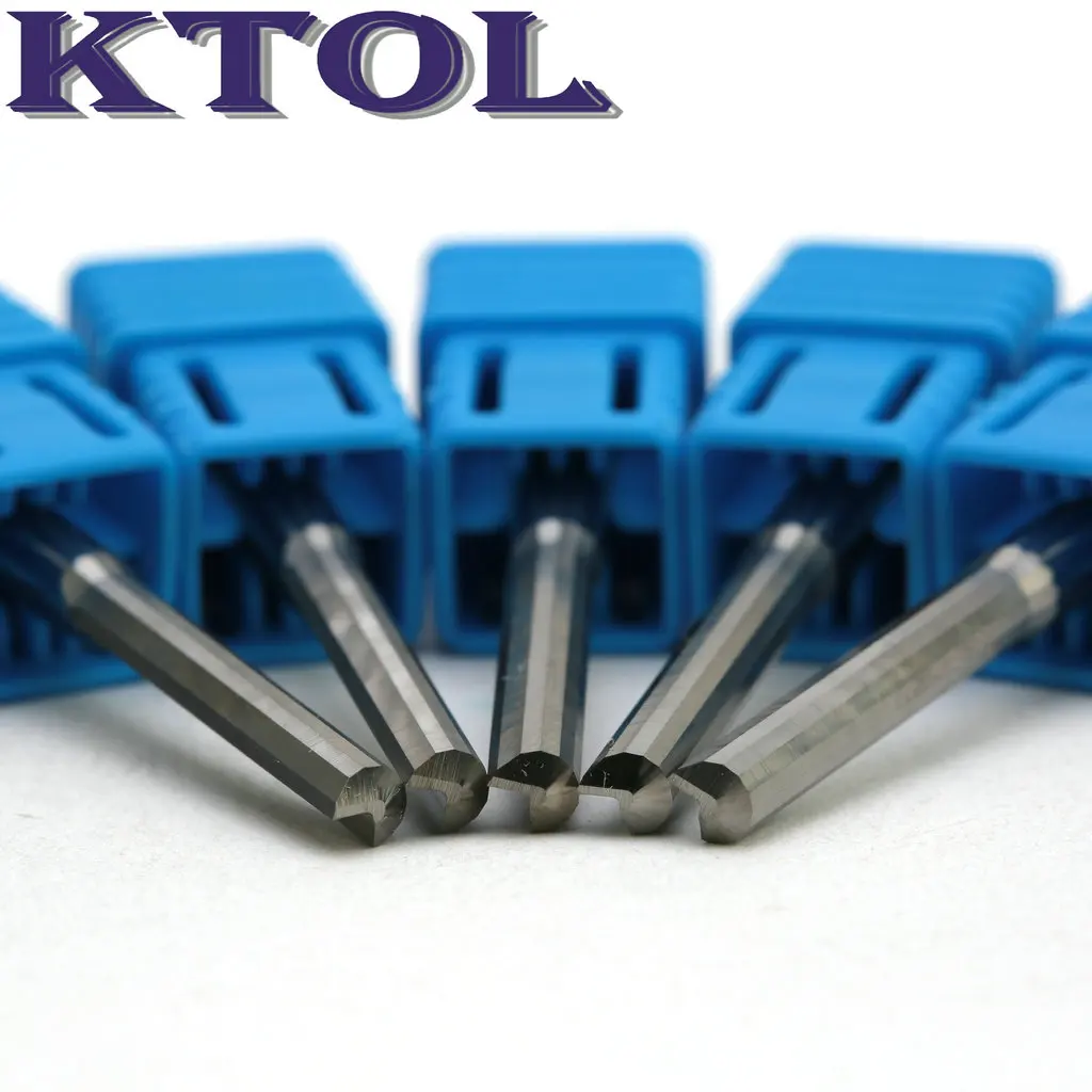 4*22 мм Одиночная фреза прямой резак фрезерный станок карбид вольфрама CNC фрезы