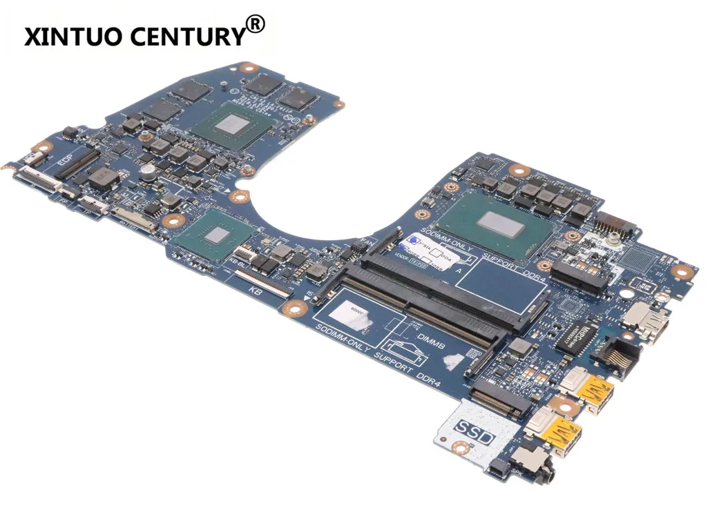 Kaufen LA-F611P Laptop Motherboard Für DELL G3 15-3579 3579 Original Mainboard CAL53 I5-8300H GTX1050