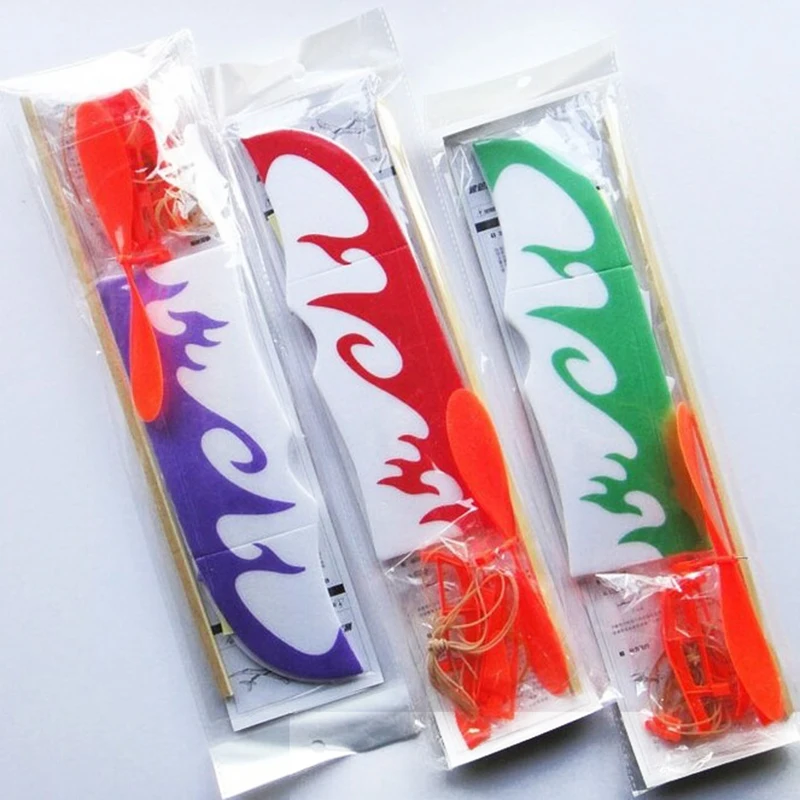 1 Набор креативных резиновых лент для самолета бумажный струйный Планер детей