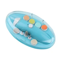 1 set baby nail clipper fashion small safe electric nail polisher baby clipper newborn care kit for child