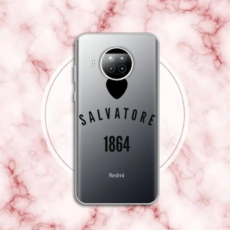 

The vampire diaries tv show high quality luxury Phone Case funda Transparent for Xiaomi Redmi note 10 t 8 9 pro lite 11