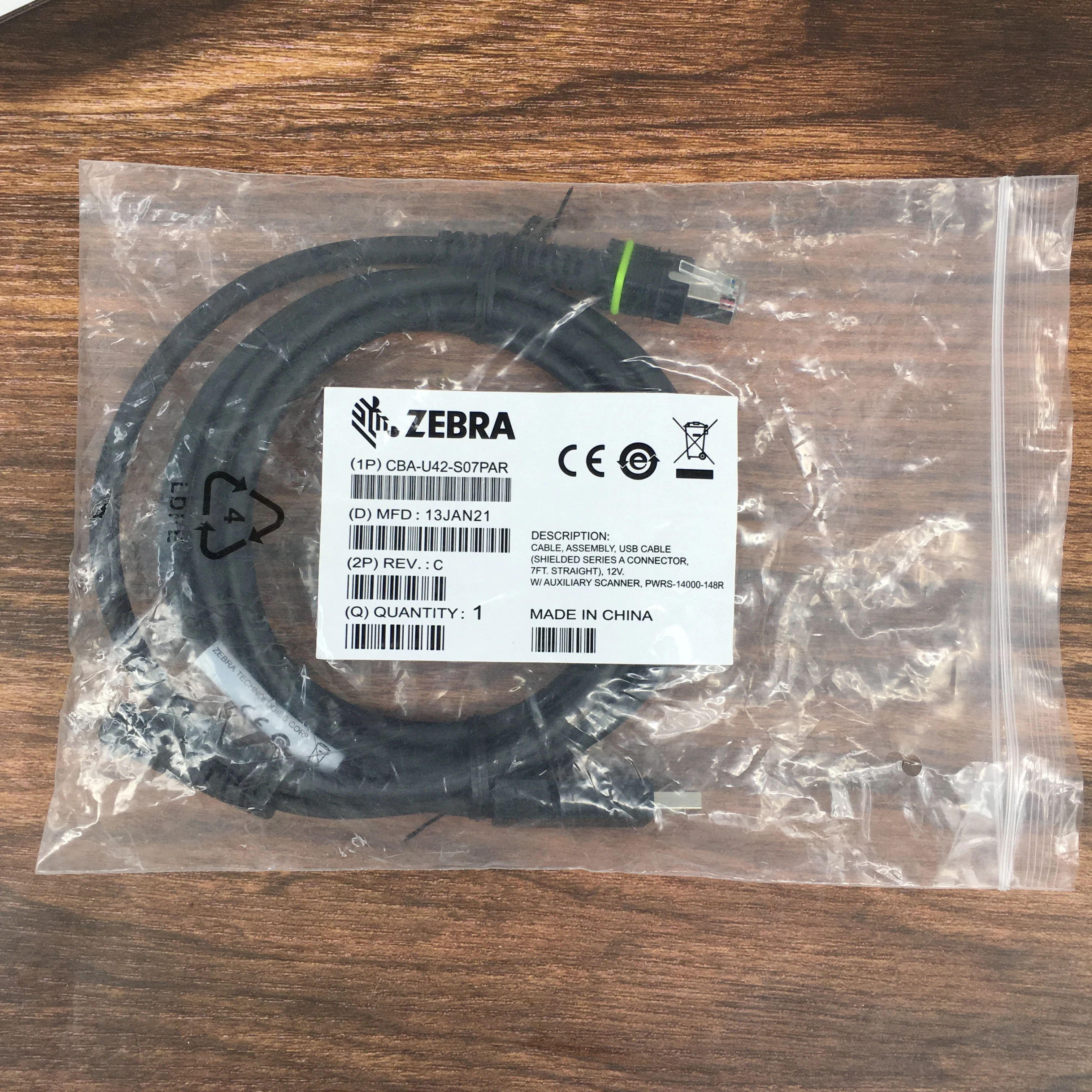 Оригинальный Новый USB-кабель Zebra DS3678-SR/ER/DP/HD