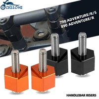 for 790 adventure r s 790 adv 890 adventure r 890adventure 2020 2021 motorcycle handlebar bar mount riser handlebar risers