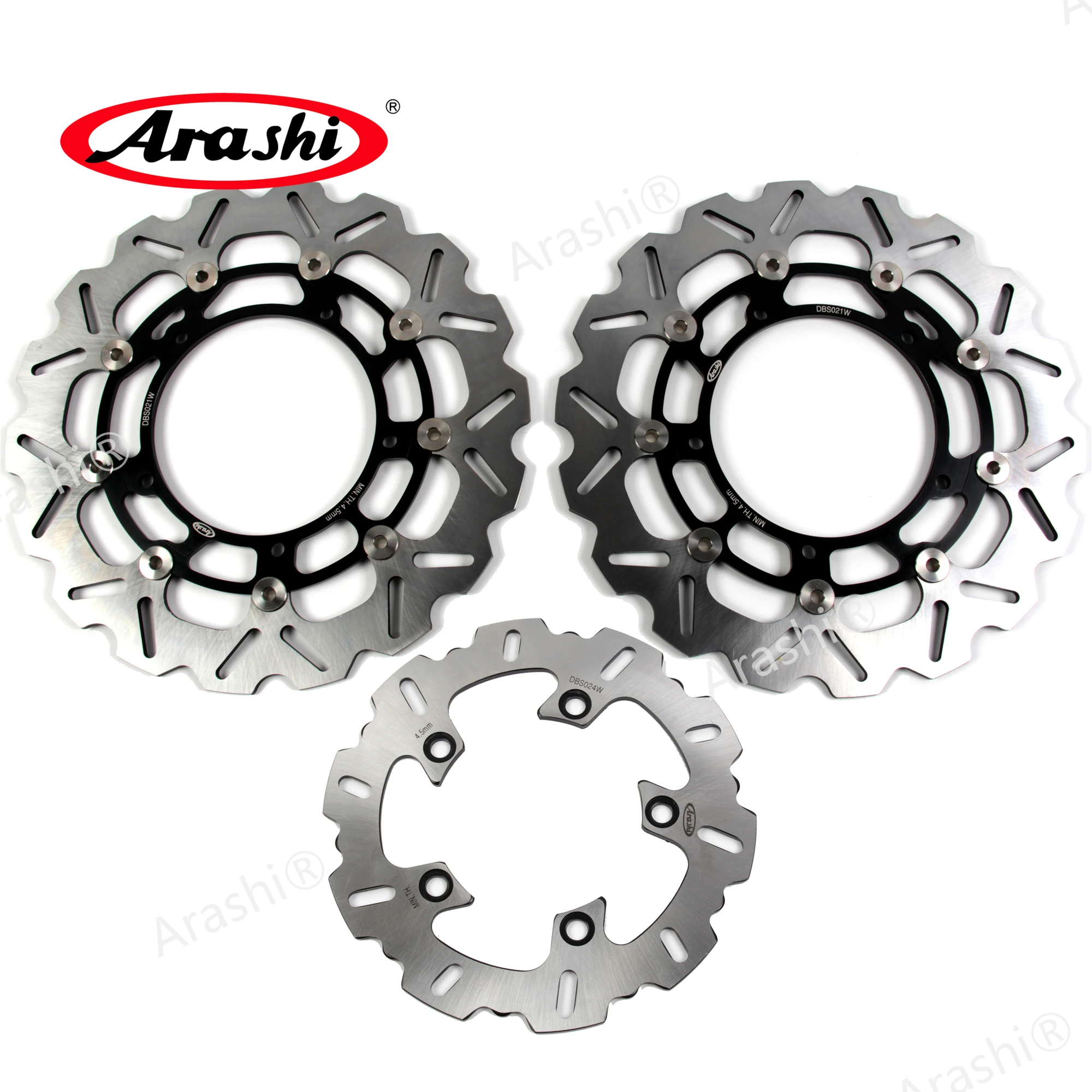ARASHI для YAMAHA YZF R6 2005 2015 CNC Передние Задние тормозные роторы диски R1 2006 2008 2009 2010 2011 2012