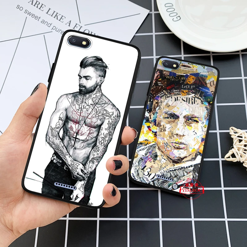 Эскиз для отдыха в ночном клубе арт силиконовый чехол Redmi 4A 4X5 плюс 5A 6 Pro 6A 7 7A K20 S2 Go |