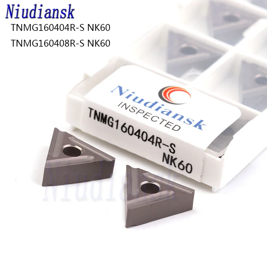 TNMG160404R S TNMG160408R NK60 100% оригинальные поворотные вставки подходит для резки стали CNC