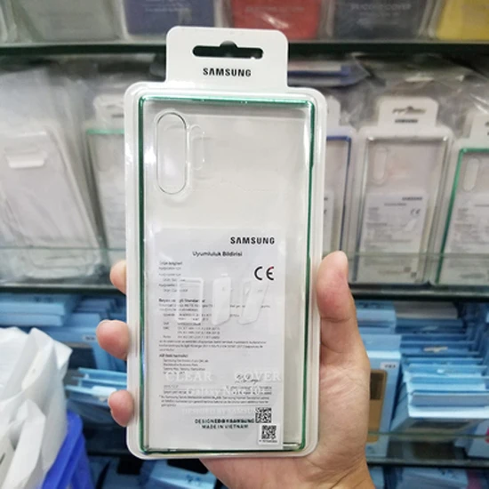 Samsung противоударный чехол для телефона для samsung Galaxy Note 10 Note10+ NoteX Note10 Note X Note10Plus Прозрачный жесткий чехол - Цвет: Green