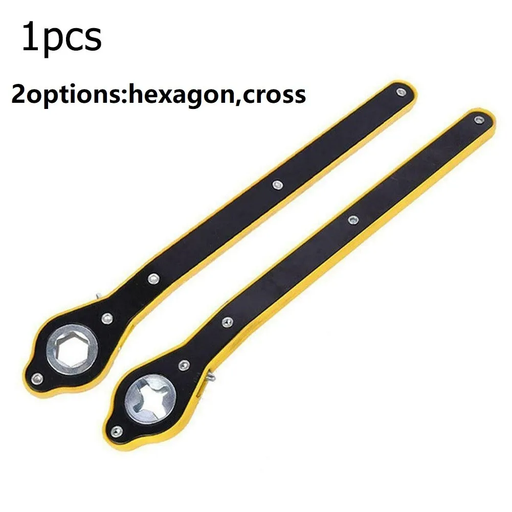 

34cm Car Jack Ratchet Wrench 360 Degree Swivel Labor-Saving Jack Garage Tire Wheel Lug Spanner Handle Auto Repair Tool