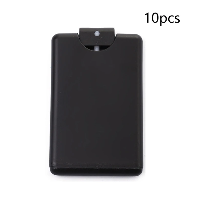 

10Pcs 20ml Refillable Perfume Spray Bottles Card Type Fine Mist Empty Container 875C