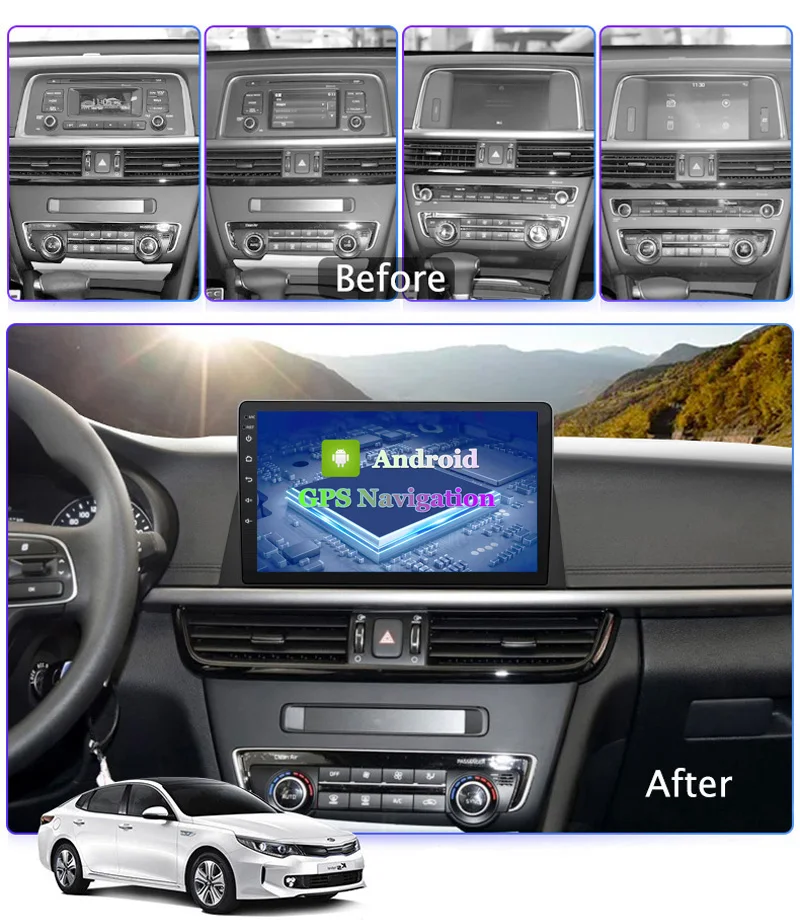 Автомагнитола 2 DIN на Android 10 0 для KIA Optima K5 2016 2017-2019 стерео мультимедийный аудио