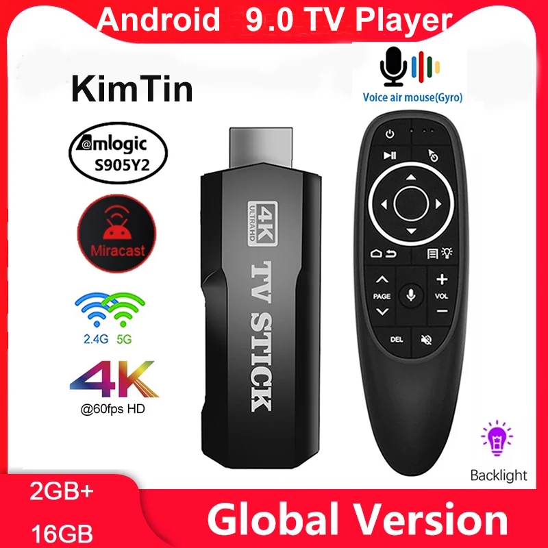 ТВ-Стик X96S 4K Android 9.0 Amlogic S905Y2 Quad Core LPDDR4 2 Гб 16 мини-ПК 4G 5G Wifi BT4.2 1080P HD Miracast Tv Dongle BD05 |