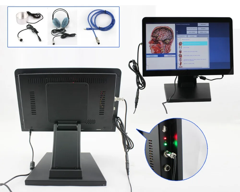 

Professional Touch Screen Metatron NLS Metapathia GR 4025 Body Diagnosis Machine