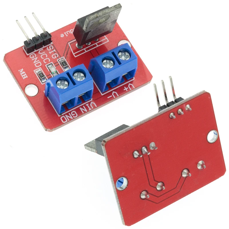 0-24V Топ Mosfet Кнопка IRF520 драйвер MOS модуль для Arduino MCU ARM Raspberry pi | Электронные