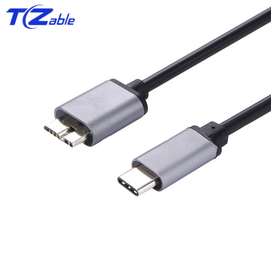 Кабель USB 3 1 Type C к 0 Micro B Штекерный разъем Штекерная вилка для жесткого диска