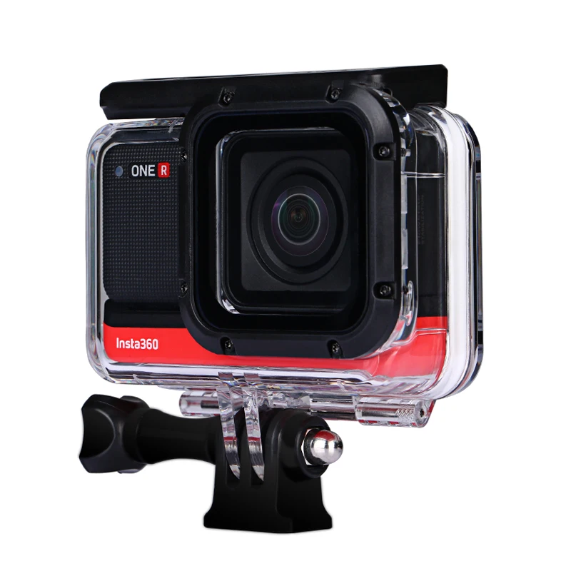 Водонепроницаемый чехол для Insta360 One R глубина 60 м защитный корпус 4K Edition