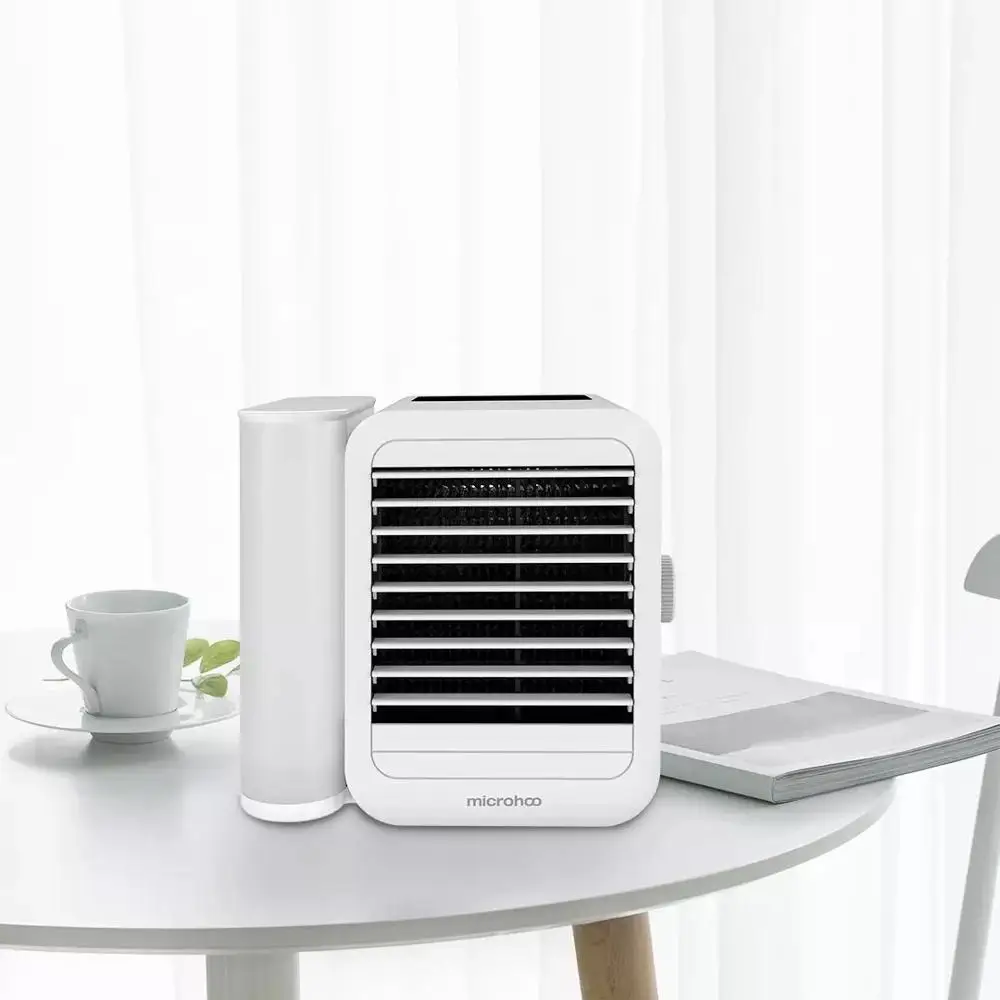XIAOMI Microhoo 3 в 1 мини Кондиционер Вентилятор водяного охлаждения сенсорный экран
