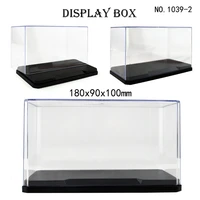 new small transparent acrylic display box model display case dustproof building block storage show box toys children gift