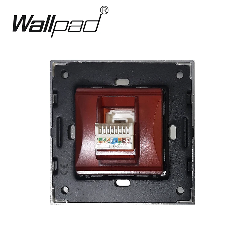 Wallpad S6 белый Ethernet Интернет-данных RJ45 CAT6 электропроводка розетки матовый ПК